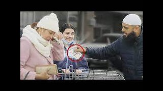 Muslim Asking Strangers For Food, Then Paying Their ENTIRE GROCERIES!