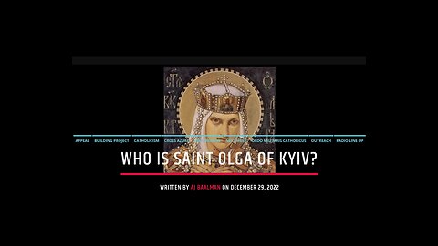 Who Is Saint Olga Of Kyiv
