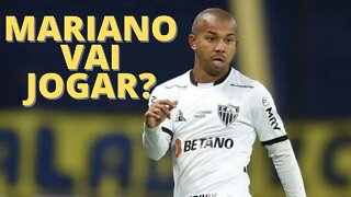 🐓 Mariano é liberado e pode voltar ao Galo no 2º jogo da semifinal contra a Caldense 26/03/2022