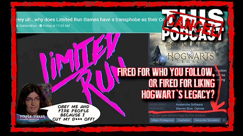 Limited Run Games Fires Employee Over "Transphobia" on Twitter and Hogwarts Legacy Hype!