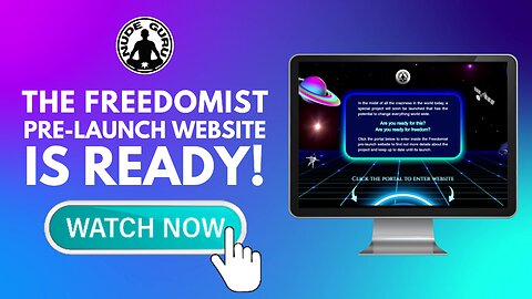 The Freedomist Pre-launch Website is ready!