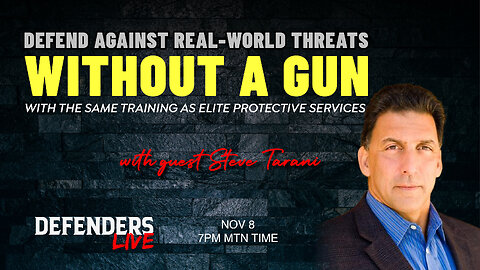 How To Defend Against Real-World Threats Without A Gun | Former CIA Protective Agent Steve Tarani