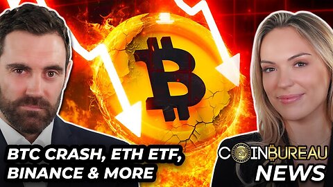 Crypto News: Bitcoin CRASH, ETH ETF, Binance FUD, & MORE!!