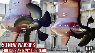 Russian Navy will receive 50 ships and support vessels in this year, The US Navy must be alert!