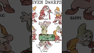 Snow White and The 7 Dwarves #shorts #snowwhite #disney