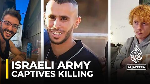 Israeli army mistakenly kills captives: Three men were shirtless and waving white flags.