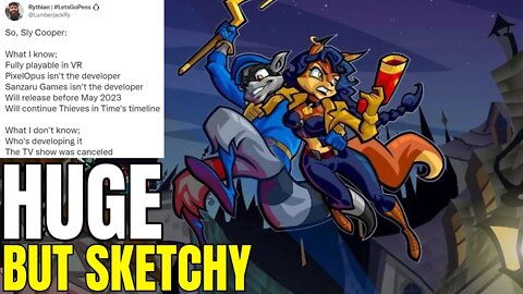 HUGE Sly Cooper 5 Leak That Raises Alarms...- Is It Real?