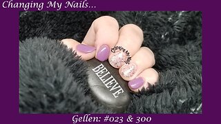 EP0007. Changing My Nails for Valentines Day Using Gellen Gel Nail Polish