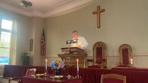 Pastor Jay D. Hobson, Sunday Sermon, Cushman Union Church June 30,2024