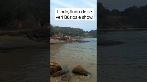 Búzios hoje [Praia Azeda] Muito lindo! #shorts #riodejaneiro #brazil #besttravelbeaches