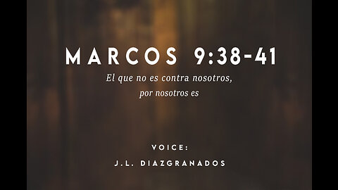 Marcos 9:38-41