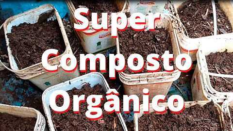 Super Composto Orgânico pronto para usar