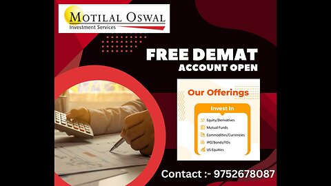 Motilal Oswal ka Demat Account Kaise Khole? | How to Open MOst Demat & Trading Account Online?