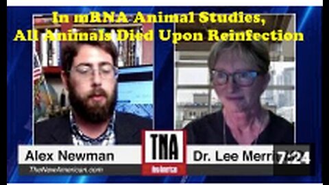 Dr Lee Merritt: In Animal Studies, After Injection With mRNA Technology