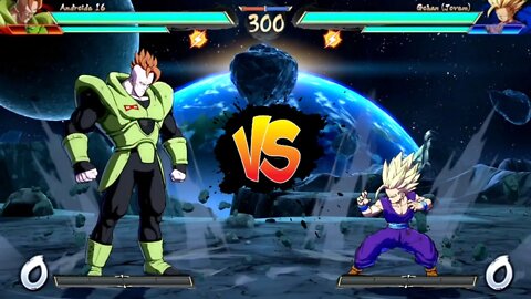 Android 16 & Piccolo vs Young Gohan & Bills