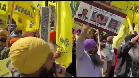 San Francisco 🇺🇸 Protest Indian Consulate | Shaheed Nijjar Assassination