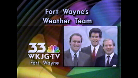 March 23, 1991 - WKJG Fort Wayne Weather Bumper