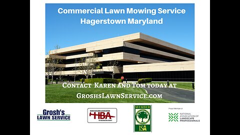 Commercial Lawn Mowing Service Hagerstown Maryland Washington County Maryland