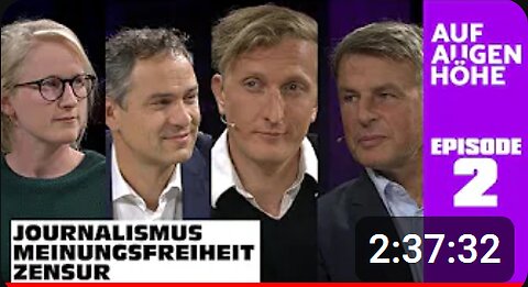 May 29, 2024..🎥🇩🇪🇦🇹🇨🇭🇪🇺👁️FAIR-TALK👁️"Auf Augenhöhe"👁️☝️2👉JOURNALISMUS–MEINUNGSFREIHEIT–ZENSUR？mit Eileen Engelke, Dr. Daniele Ganser, Anselm Lenz und Rolf Karpenstein 24.6.2020