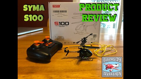 Mini RC Helicopter Review ~ Syma S100 It's a Tiny Little Thing! It Flies!!!!