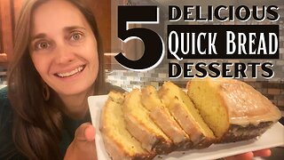 Easy Dessert Recipes - Bake 5 Quick Breads with Me!