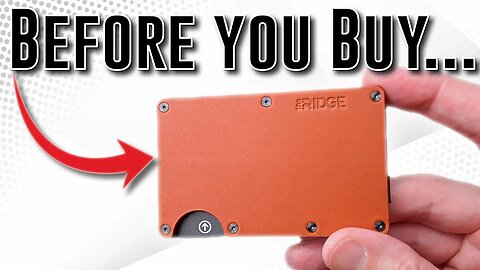 8 things to know before buying the Ridge LEATHER wallet!