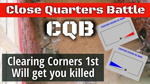 CQB Room Entry: Why 1 and 2-man clearing corners first, does not work and will get you killed.