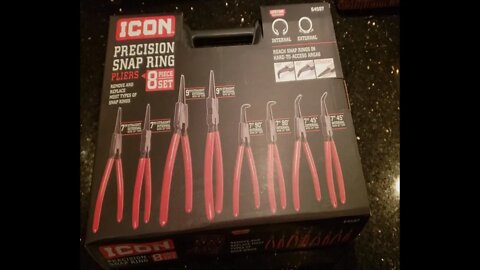 HF Icon Snap Ring Pliers - Dingy Air Valve Rebuild