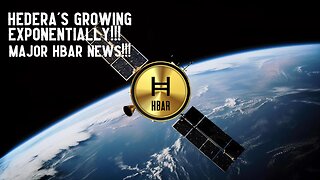 Hedera's Growing EXPONENTIALLY!!! MAJOR HBAR NEWS!!!