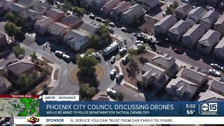 Phoenix officials discussing drones for officers