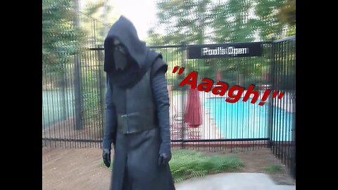 Kylo Ren Goes to the Pool