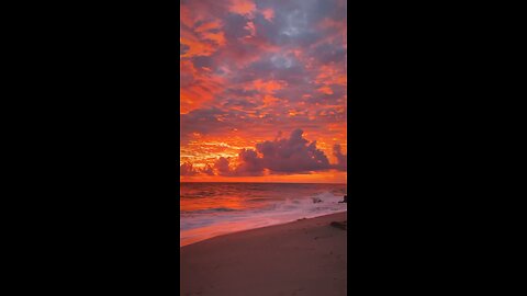 Sunset at the beach