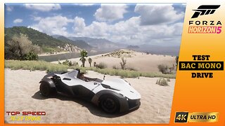 BAC Mono 2014 - Test Drive - Forza Horizon 5 [4K - 60 FPS]