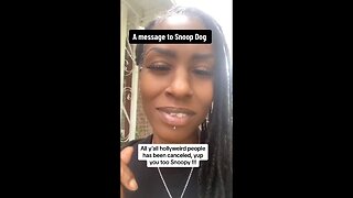 This MAGA sister has a message for Hollywood clown Snoop Dogg.