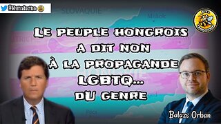 Le peuple hongrois a dit non à la propagande LGBTQ... du genre.