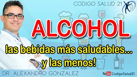 Alcohol: las bebidas más saludables y las más dañinas.
