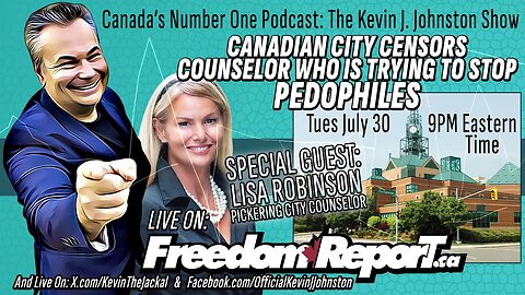 CANADIAN CITY COUNCIL SUPPORTS PEDOPHILIA, Pulls Salary Of Councillor Who Fights AGAINST Pedos.