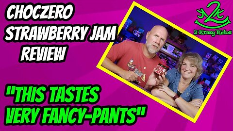 ChocZero strawberry jam review