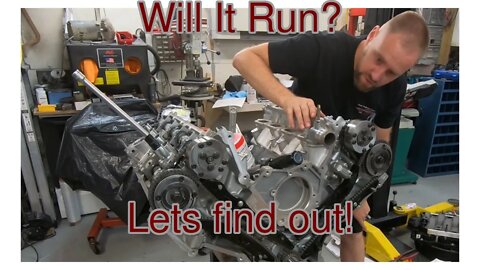 Gen 3 Ford 5.0L coyote Engine Build Assembly Pt2