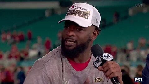 Damien Williams Super Bowl Post Game Interview FS1