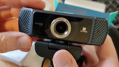 Unboxing video | Webcam 1080P 60fps with Microphone for Streaming VITADE