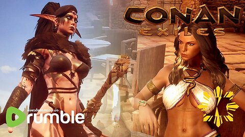 ▶️ WATCH » CONAN EXILES » THREE AGAINST ONE » A SHORT STREAM >_< [5/1/23]