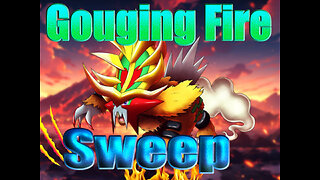 Pokemon WiFi SV Battle: Gouging Fire Sweep