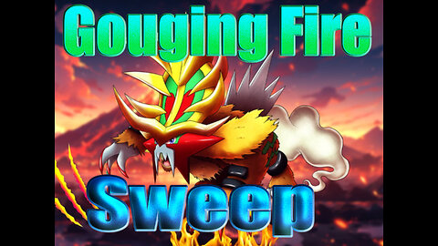 Pokemon WiFi SV Battle: Gouging Fire Sweep