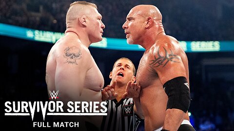 FULL MATCH: Goldberg vs. Brock Lesnar: Survivor Series 2016