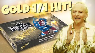 🤯1/1 AUTO HIT! 22-23 Skybox Metal Universe Hockey Hobby Box