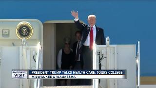 A day with the president: TODAY’S TMJ4’s Charles Benson recaps Trump’s Milwaukee trip