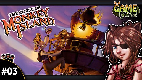 The Curse of Monkey Island 🐵🏝️ (Monkey Island 3) 😃 #03 , Lill " A Barbering Pirate" ✂️