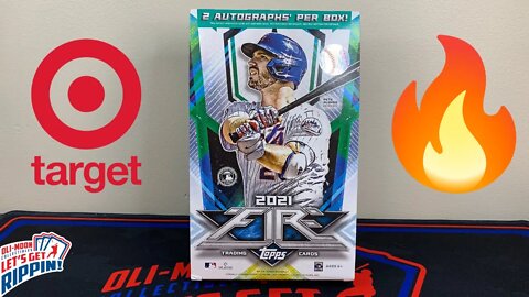 SICK AUTO! 2021 Topps Fire Baseball Hobby Box (Target Exclusive)
