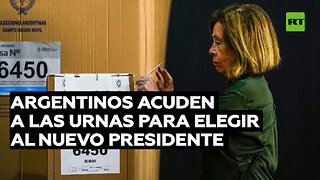 Argentinos acuden a las urnas para elegir al nuevo presidente entre Massa y Milei